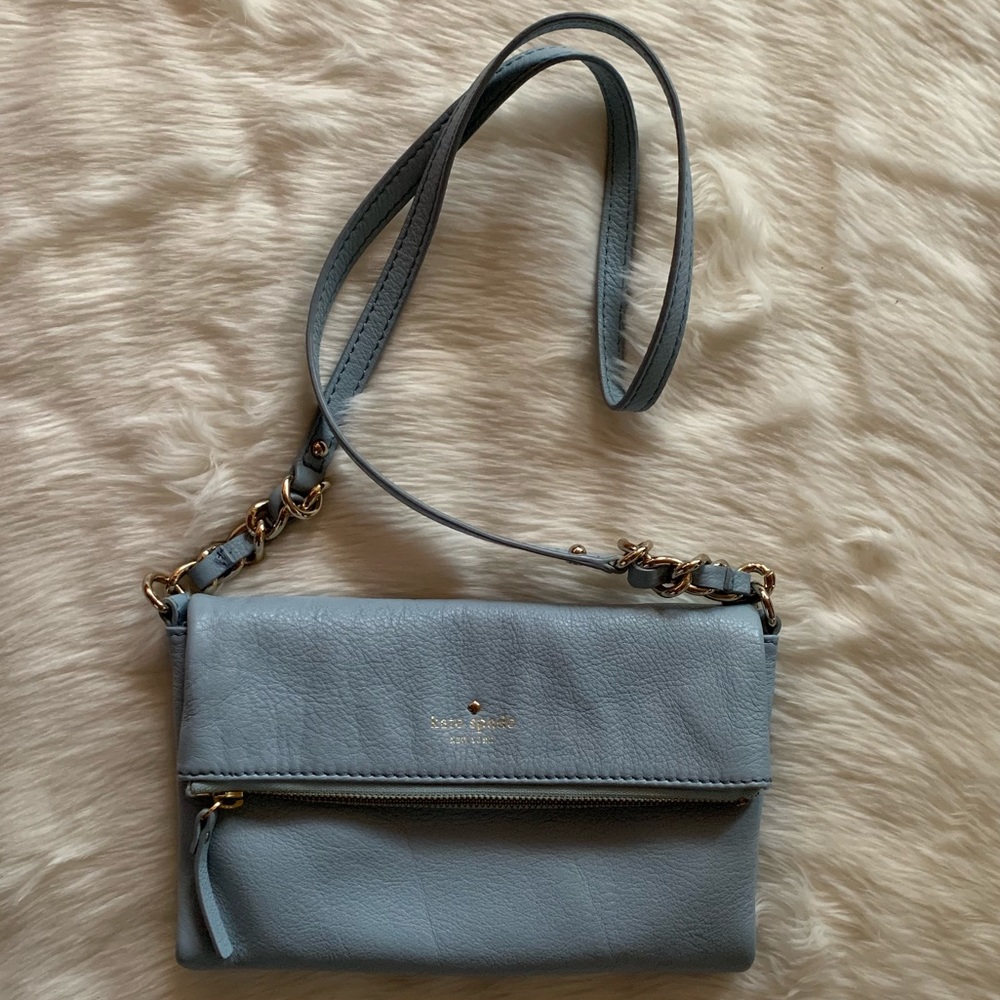 Kate Spade Cobble Hill Krista Crossbody in Wedgewood Blue